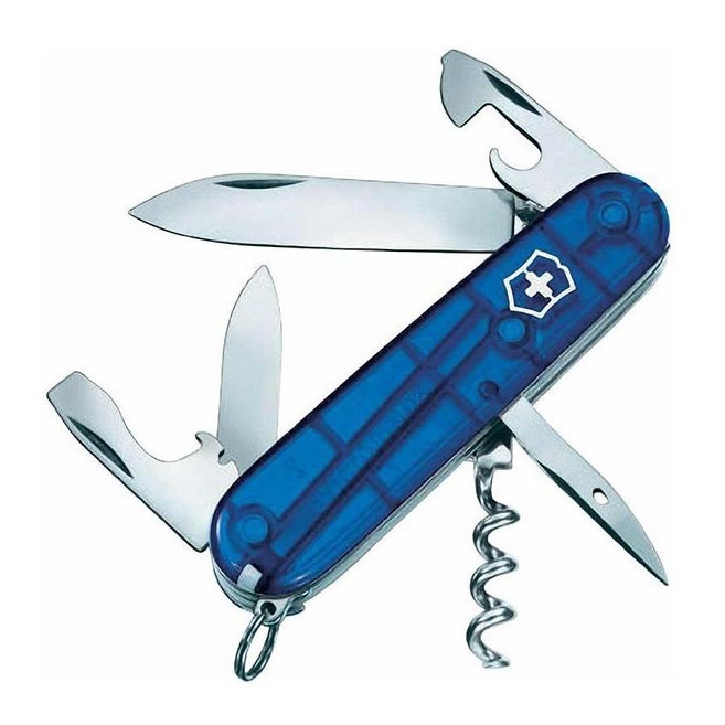 Victorinox - Daugiafunkcis kišeninis peilis 9,1 cm/12 funkcijų mėlynas