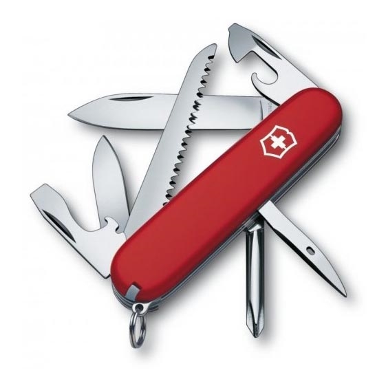 Victorinox - Daugiafunkcis kišeninis peilis 9,1 cm/13 funkcijų raudonas