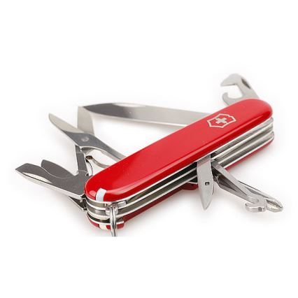 Victorinox - Daugiafunkcis kišeninis peilis 9,1 cm/14 funkcijų raudonas