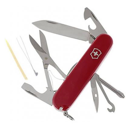 Victorinox - Daugiafunkcis kišeninis peilis 9,1 cm/14 funkcijų raudonas