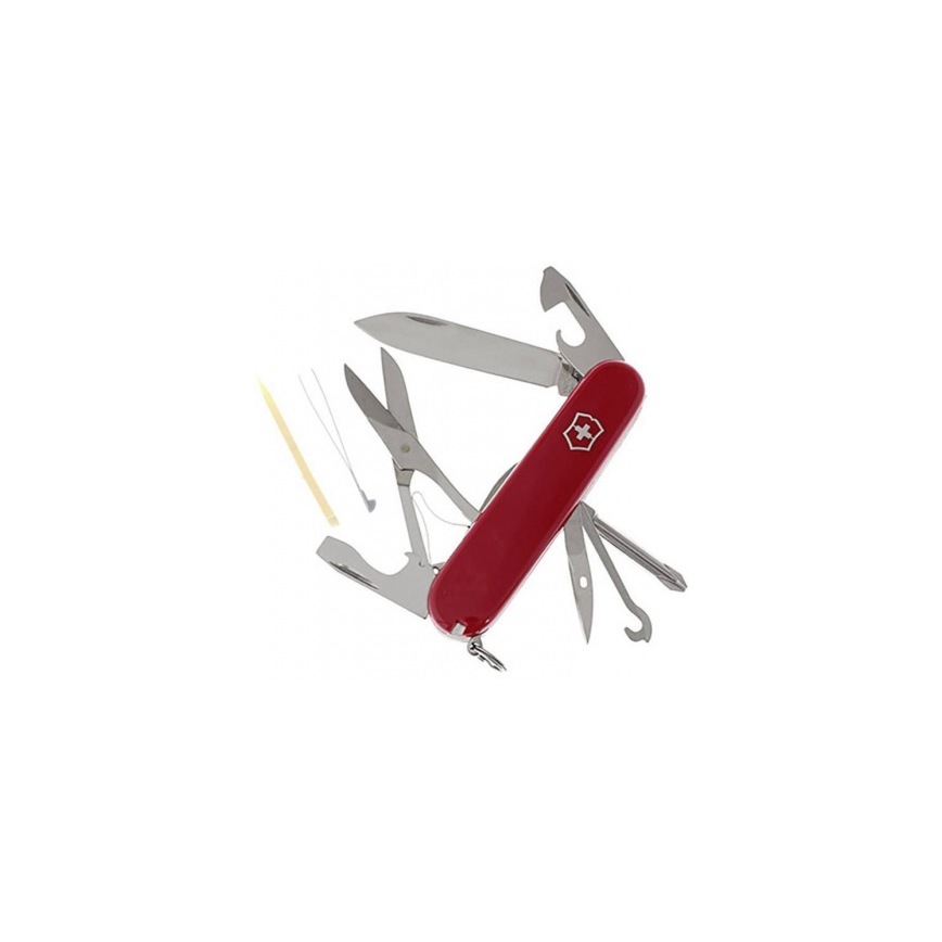 Victorinox - Daugiafunkcis kišeninis peilis 9,1 cm/14 funkcijų raudonas