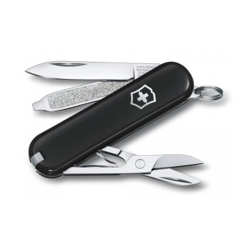 Victorinox - Daugiafunkcis kišeninis peilis CLASSIC SD 5,8 cm/7 funkcijos juoda