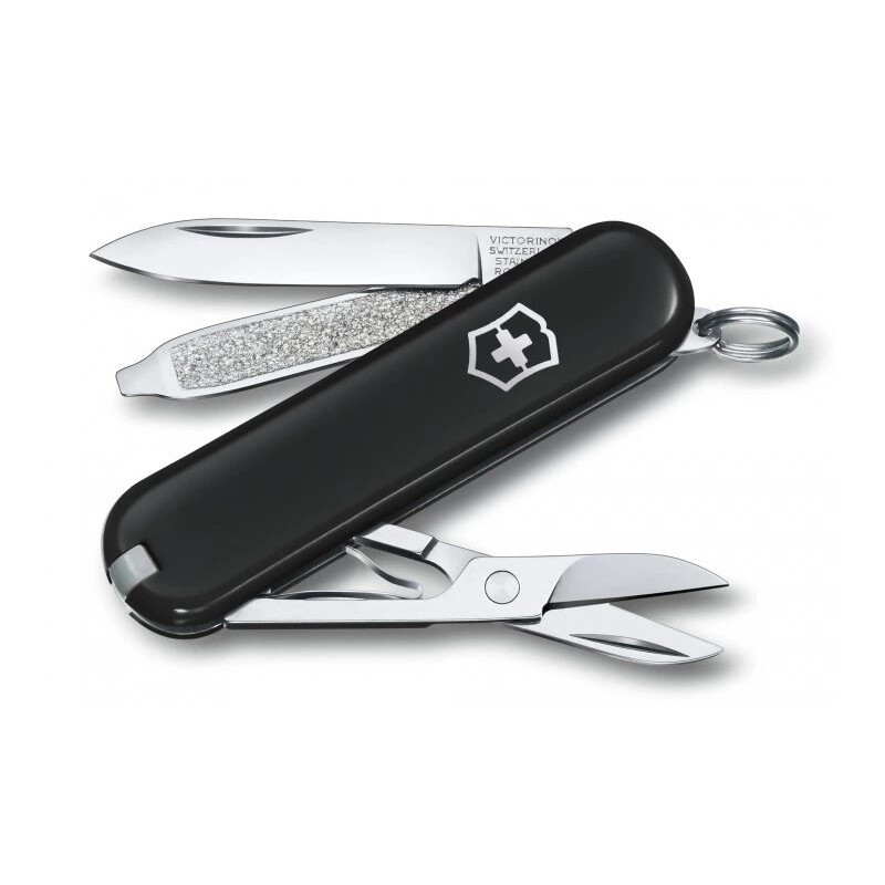 Victorinox - Daugiafunkcis kišeninis peilis CLASSIC SD 5,8 cm/7 funkcijos juoda