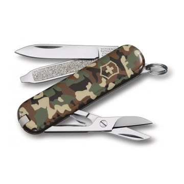 Victorinox - Daugiafunkcis kišeninis peilis CLASSIC SD 5,8 cm/7 funkcijos kamufliažas