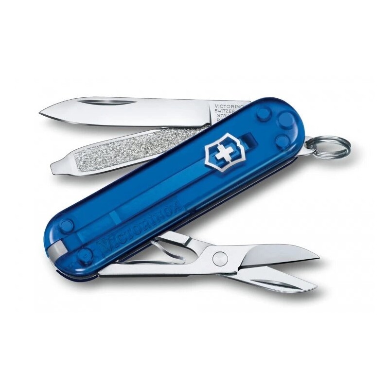 Victorinox - Daugiafunkcis kišeninis peilis CLASSIC SD 5,8 cm/7 funkcijos tamsiai mėlyna