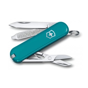 Victorinox - Daugiafunkcis kišeninis peilis CLASSIC SD 5,8 cm/7 funkcijos turkis