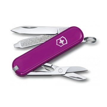 Victorinox - Daugiafunkcis kišeninis peilis CLASSIC SD 5,8 cm/7 funkcijos violetinė