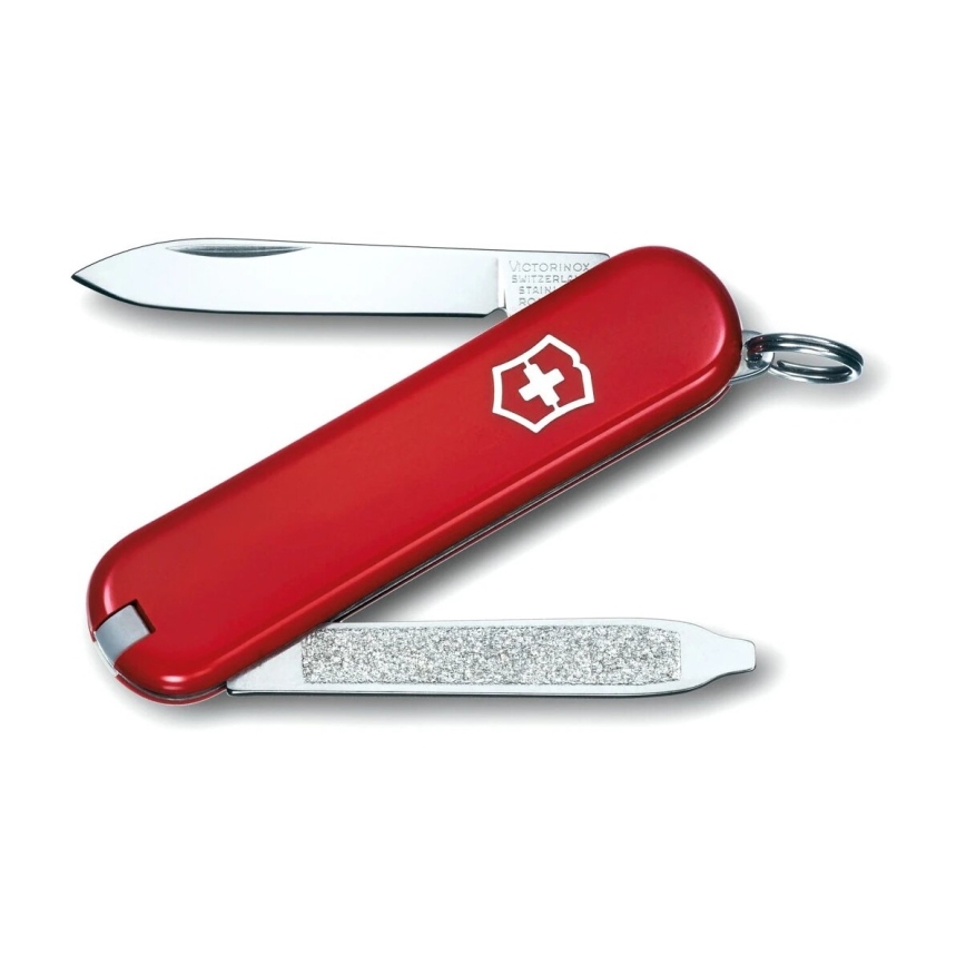 Victorinox - Daugiafunkcis kišeninis peilis ESCORT 5,8 cm/6 funkcijos raudona
