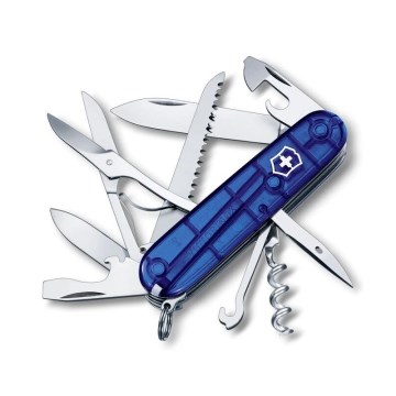 Victorinox - Daugiafunkcis kišeninis peilis HUNTSMAN 9,1 cm/15 funkcijos mėlyna