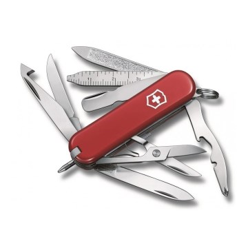 Victorinox - Daugiafunkcis kišeninis peilis MINICHAMP 5,8 cm/18 funkcijos raudona