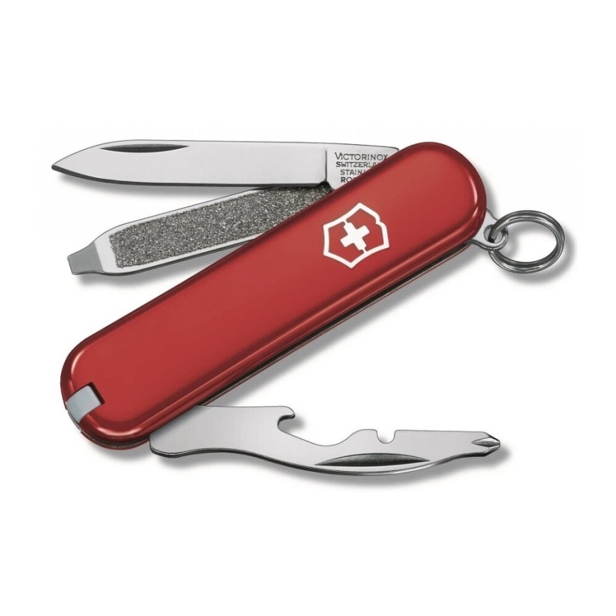 Victorinox - Daugiafunkcis kišeninis peilis RALLY 5,8 cm/9 funkcijos raudona