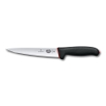 Victorinox - DUAL GRIP virtuvinis mėsos peilis, 18 cm, juodas