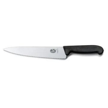 Victorinox - FIBROX virtuvinis peilis, 25 cm, juodas