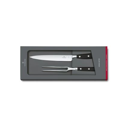 Victorinox - GRAND MAITRE 2 dalių pjaustymo rinkinys, juodas