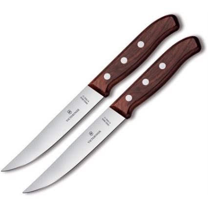 Victorinox - Kepsnio peilių rinkinys WOOD 14 cm, 2 vnt., klevas