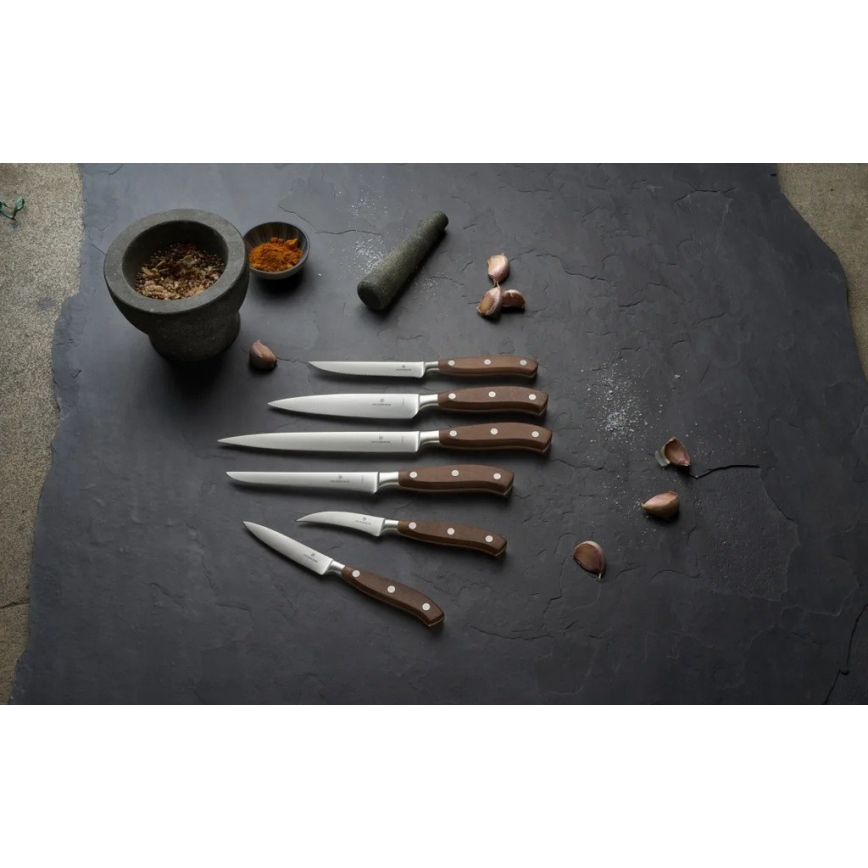 Victorinox - Kepsnių peilių rinkinys GRAND MAITRE 12 cm 2 vnt klevo mediena