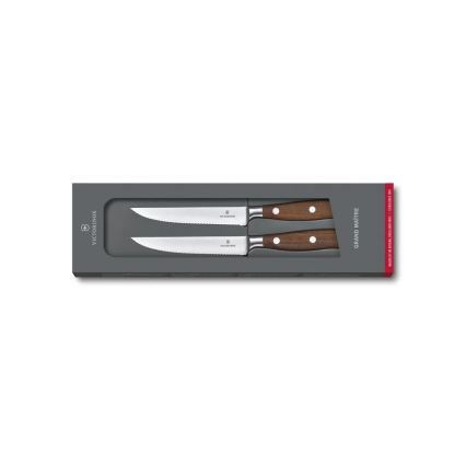 Victorinox - Kepsnių peilių rinkinys GRAND MAITRE 12 cm 2 vnt klevo mediena