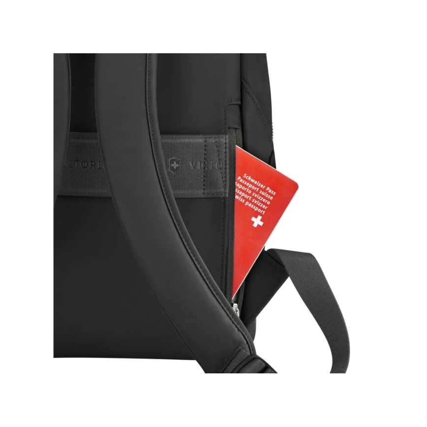 Victorinox - Kuprinė nešiojamam kompiuteriui 14 Victoria Signature Compact 16 l juoda