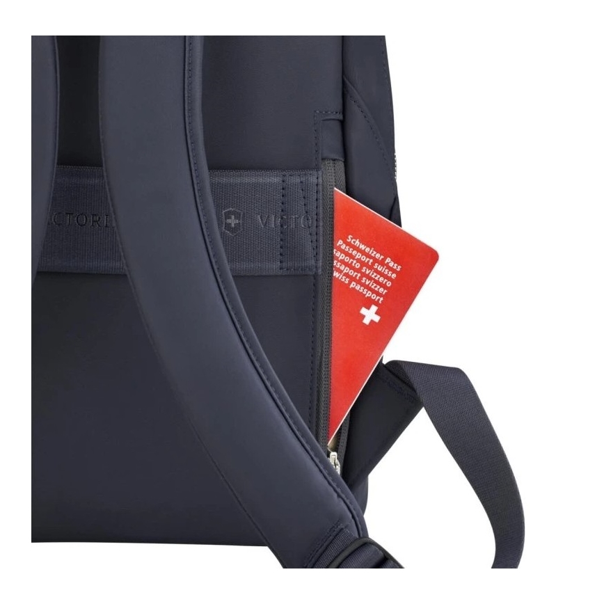 Victorinox - Kuprinė Victoria Signature Compact 16 l tamsiai mėlyna