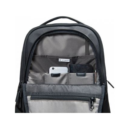 Victorinox - Nešiojamojo kompiuterio kuprinė 15" Compact 15 l juoda