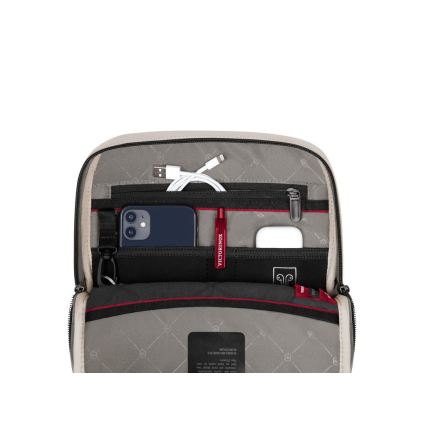 Victorinox - per petį nešiojamas krepšys Altmont Modern 6 l, smėlinės spalvos