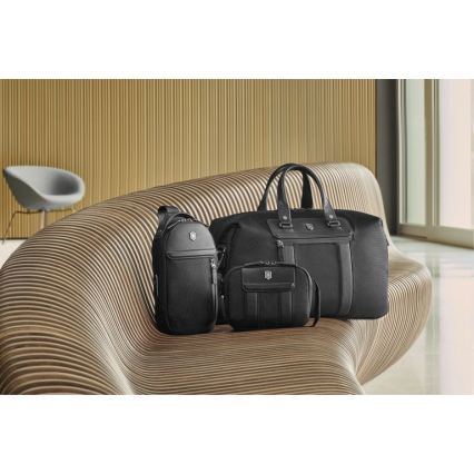 Victorinox - per petį nešiojamas krepšys Architecture Urban2 2 l juodas