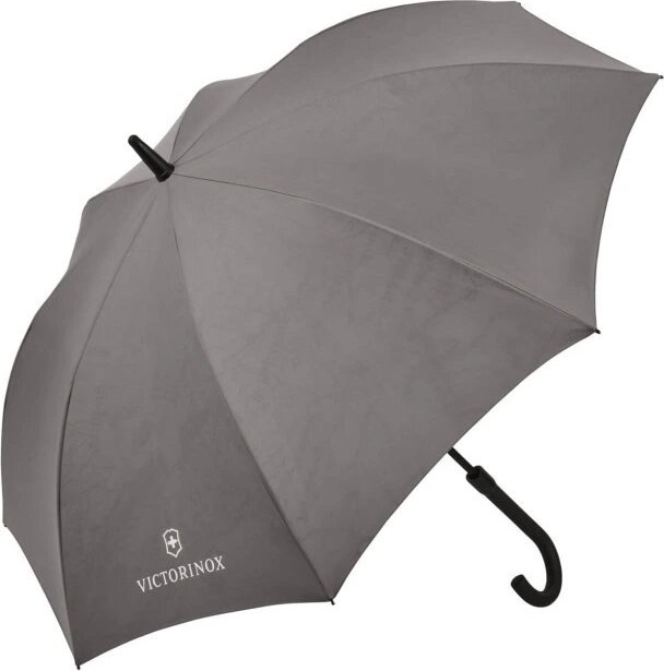 Victorinox - Skėtis Brand Collection Heritage Stick pilka