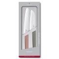 Victorinox - spalvingas virtuvinių peilių rinkinys SWISS MODERN, 2 vnt.