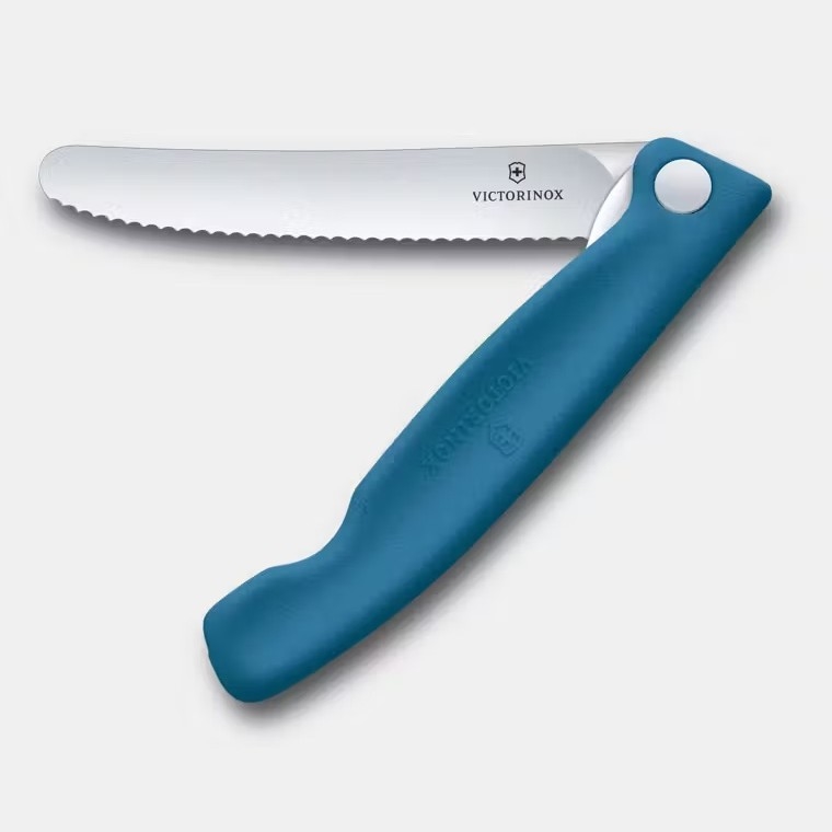 Victorinox - Sulankstomas peilis SWISS CLASSIC 11 cm mėlynas