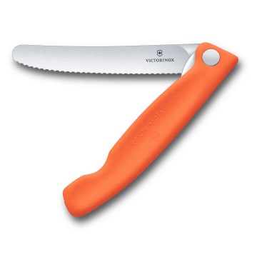 Victorinox - sulankstomas peilis SWISS CLASSIC 11 cm oranžinis