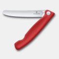 Victorinox - Sulankstomas peilis SWISS CLASSIC 11 cm raudonas
