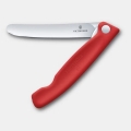 Victorinox - SWISS CLASSIC sulankstomas peilis, 11 cm, raudonas