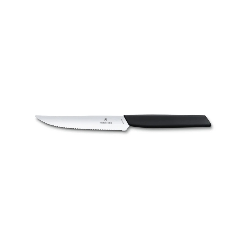 Victorinox - SWISS MODERN stalo įrankių rinkinys, 12 vnt., juodas