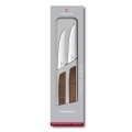 Victorinox - SWISS MODERN steiko peilių rinkinys, 12 cm, 2 vnt., riešutmedis