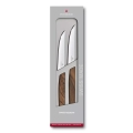 Victorinox - SWISS MODERN steiko peilių rinkinys, 12 cm, 2 vnt., su riešutmedžio rankenomis