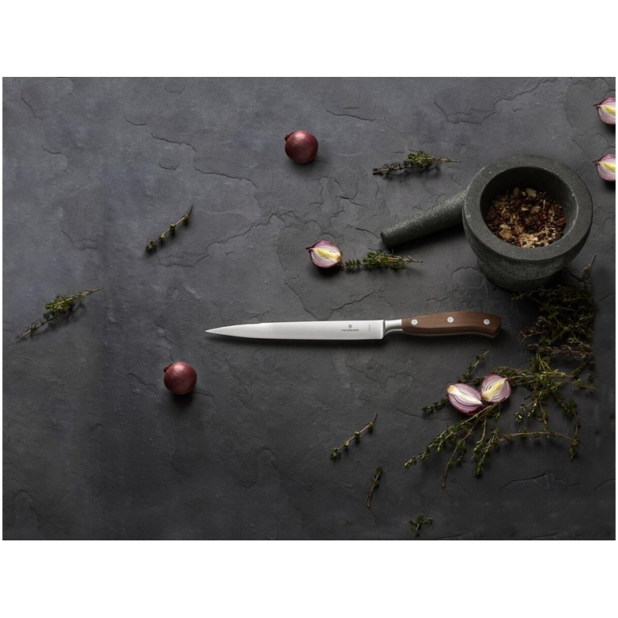 Victorinox - Virtuvinis filetavimo peilis GRAND MAITRE, 20 cm, klevinė rankena