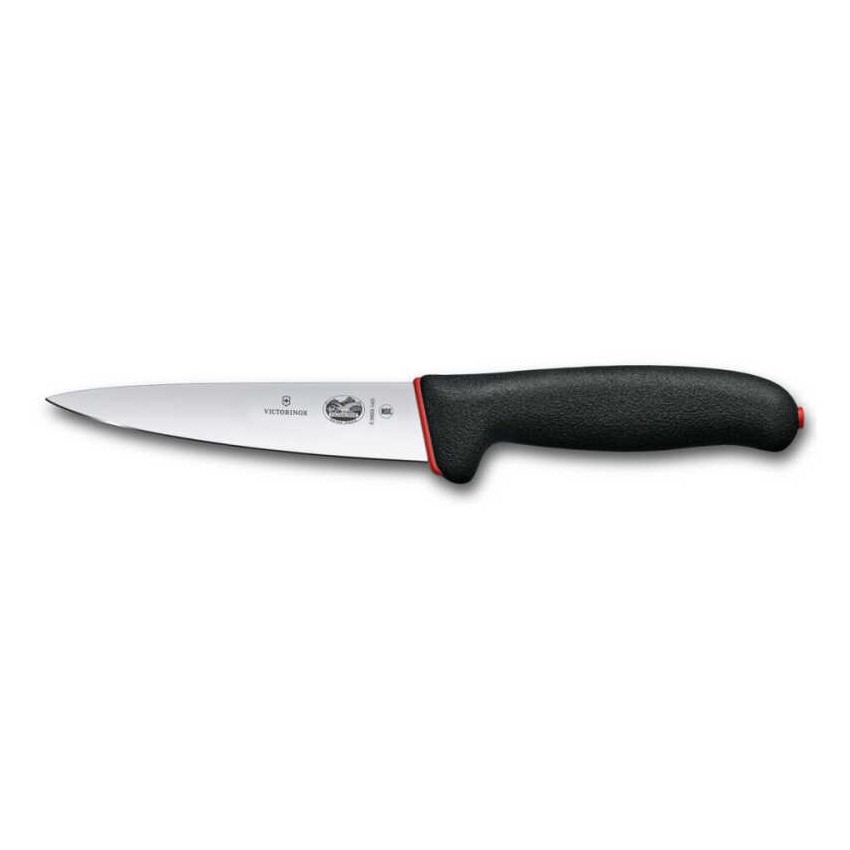 Victorinox - Virtuvinis mėsos peilis DUAL GRIP 14 cm juodas