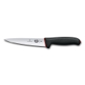 Victorinox - Virtuvinis mėsos peilis DUAL GRIP 16 cm juodas