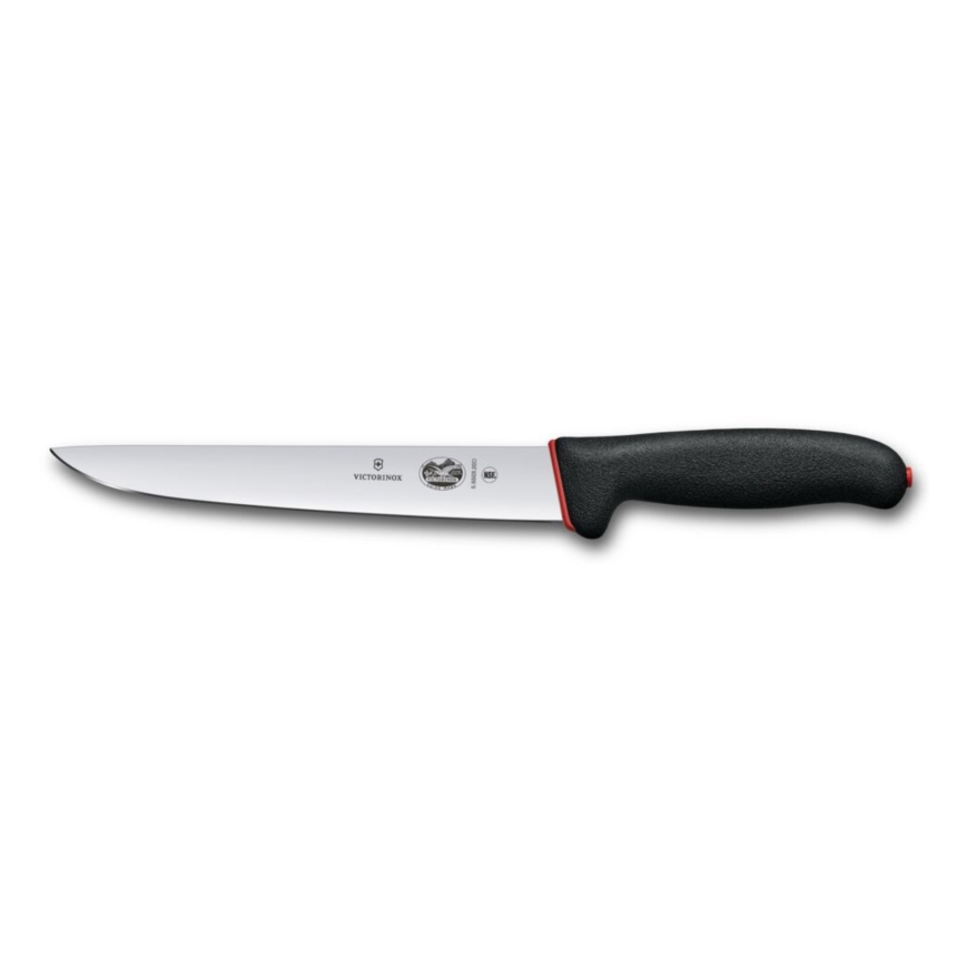 Victorinox - Virtuvinis mėsos peilis DUAL GRIP 20 cm juodas