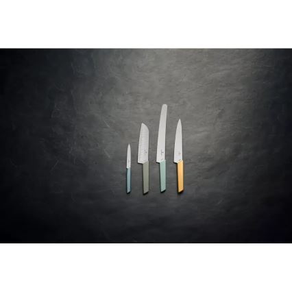 Victorinox - Virtuvinis santoku peilis SWISS MODERN 17 cm žalias