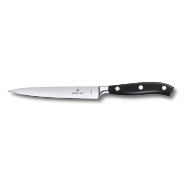 Victorinox - Virtuvinis špikavimo peilis GRAND MAITRE 15 cm juodas