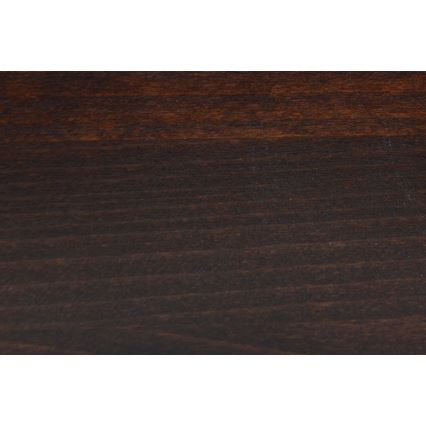 Viengulė lova AMBER 90x200 cm, tamsus riešutas