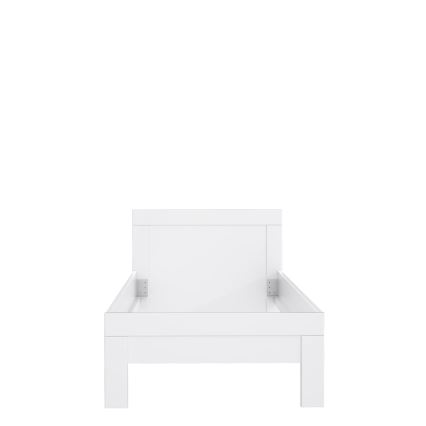 Viengulė lova SNOWIE 90x200 cm, balta