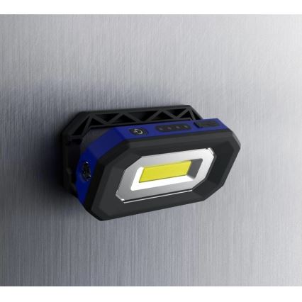 Viking - įkraunamas LED darbinis žibintas su reguliuojamu ryškumu LED/5V IPX4 500 lm 2000 mAh