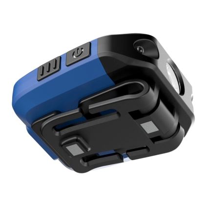 Viking - įkraunamas LED žibintuvėlis su reguliuojamu ryškumu, jutikliu ir raudonu LED apšvietimu LED/5V IPX4 200 lm 500 mAh