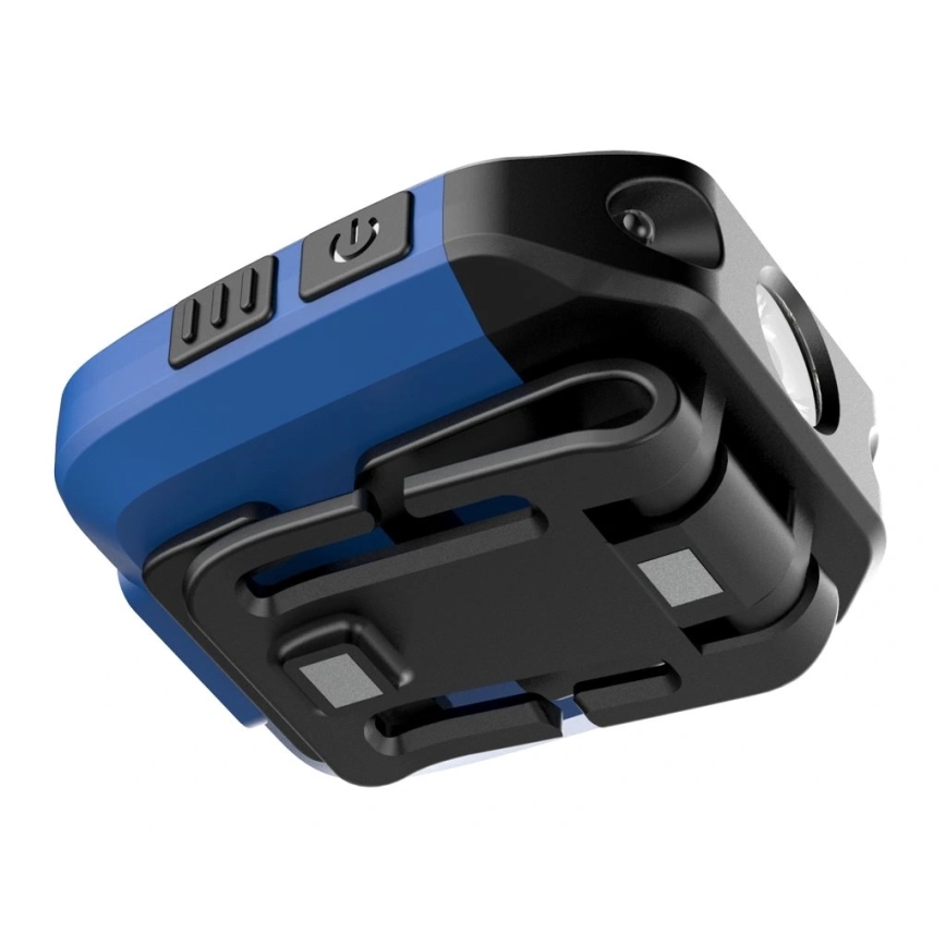 Viking - įkraunamas LED žibintuvėlis su reguliuojamu ryškumu, jutikliu ir raudonu LED apšvietimu LED/5V IPX4 200 lm 500 mAh