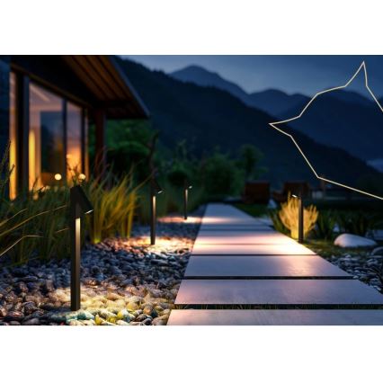 Viking - LED saulės lempa LED/1,4W/3,7V IP65 3000K