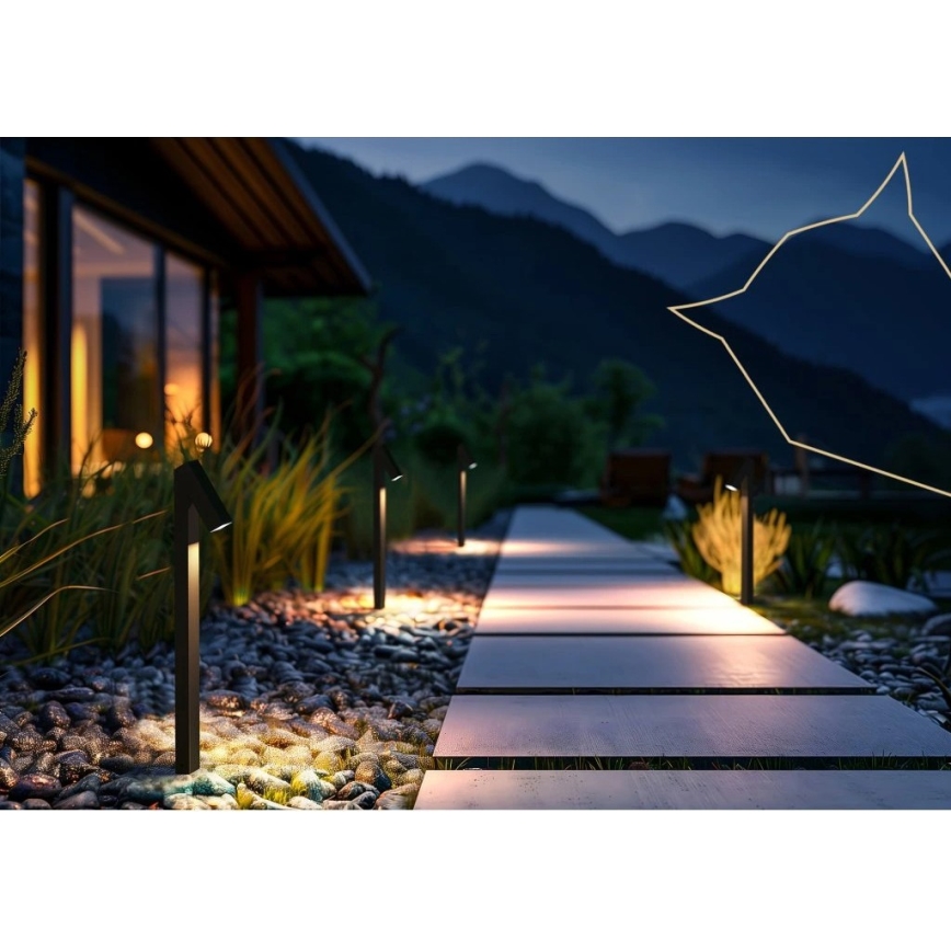 Viking - LED saulės lempa LED/1,4W/3,7V IP65 3000K