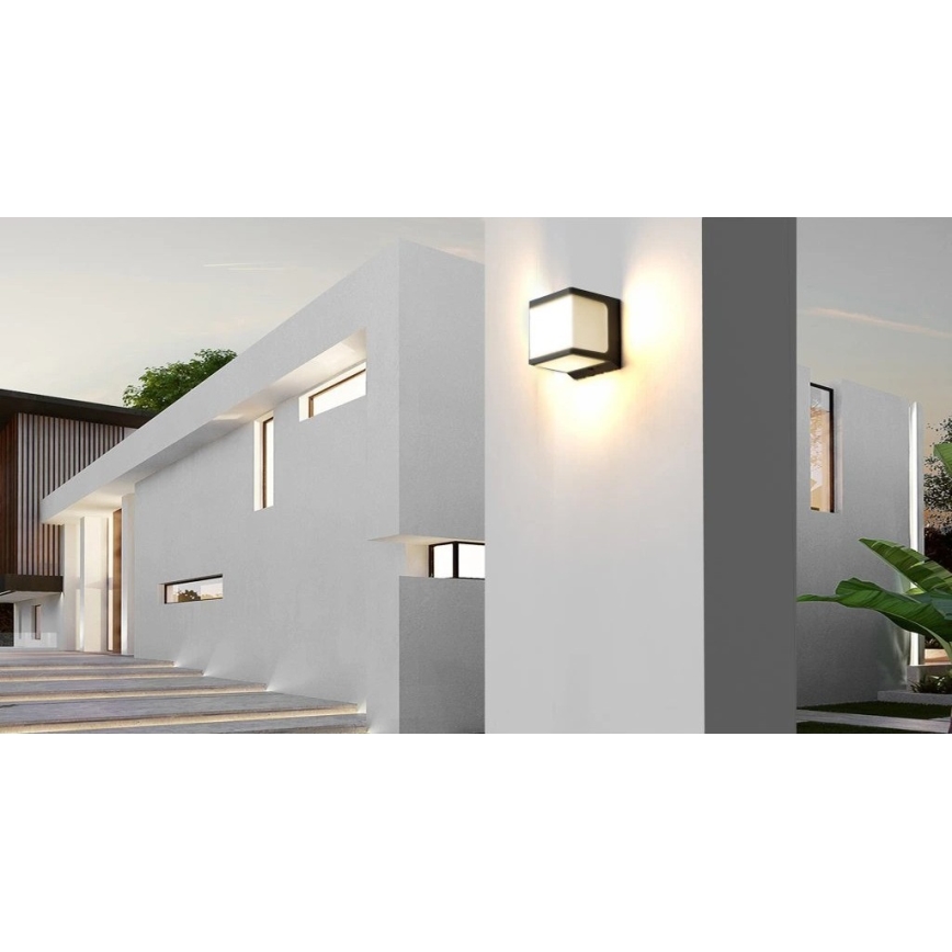 Viking - LED saulės sieninis šviestuvas su jutikliu LED/1,5W/3,7V IP54 4000K 2000 mAh