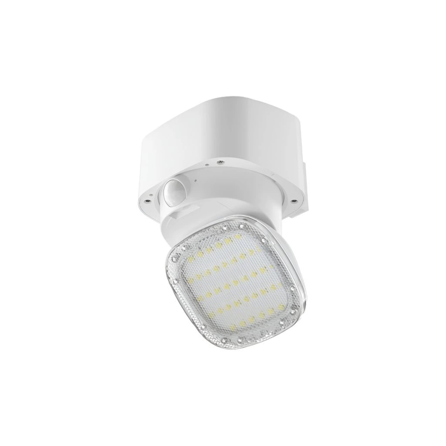 Viking - LED saulės sieninis lauko šviestuvas su jutikliu LED/1W/3,7V IP44 3000/4000K 4000 mAh